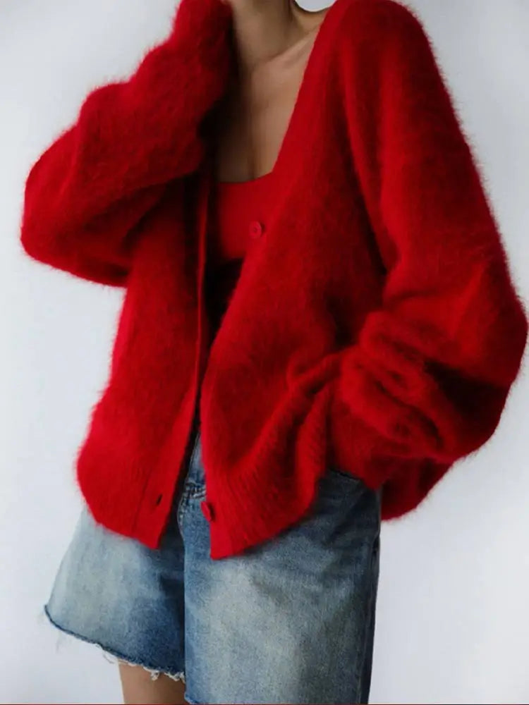 Wrap-Style Longline Cardigan for Women | Valene