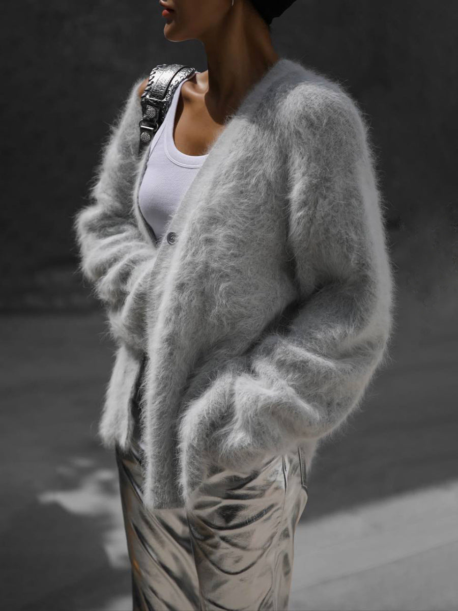Wrap-Style Longline Cardigan for Women | Valene